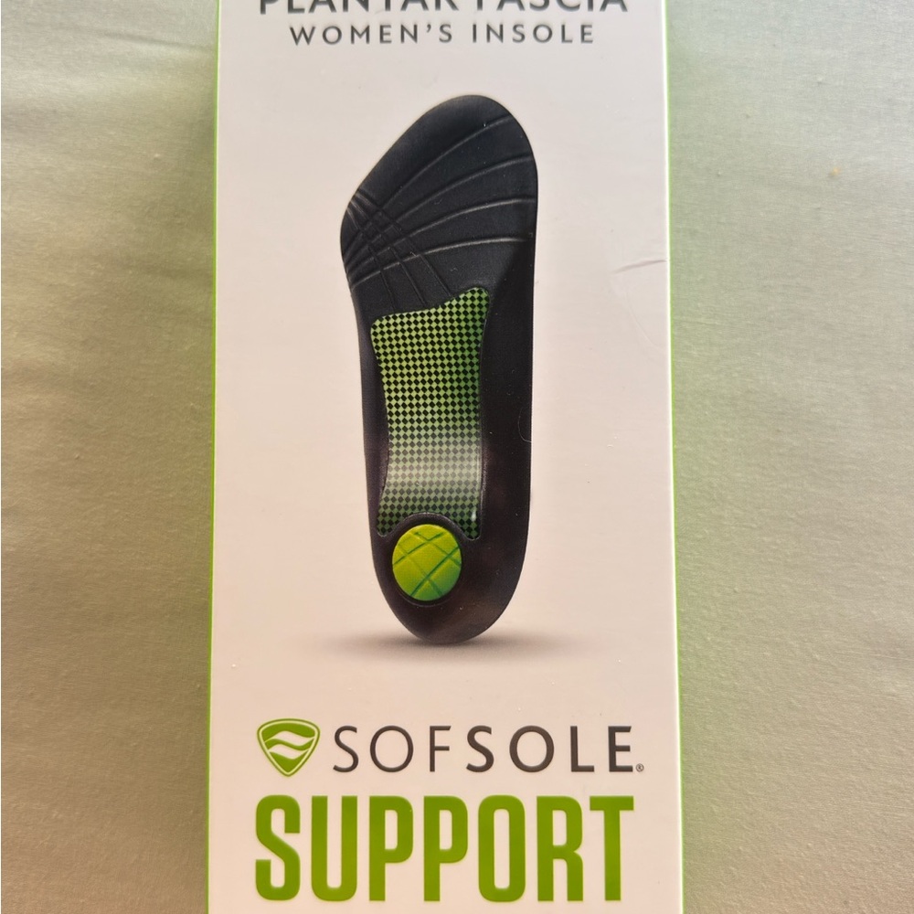SofSole Women's Insole with Green Accents